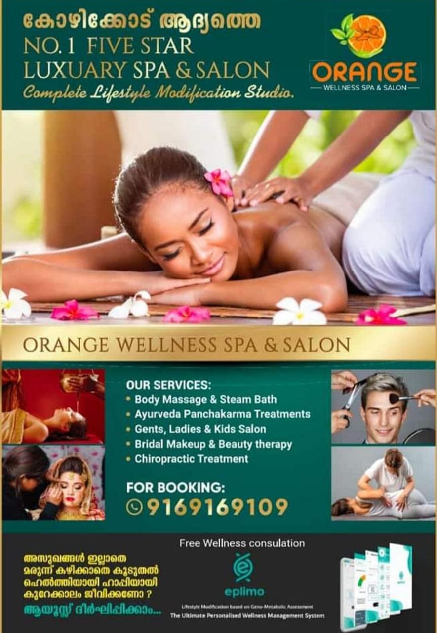 ORANGE WELLNESS SPA AND SALON KOZHIKODE